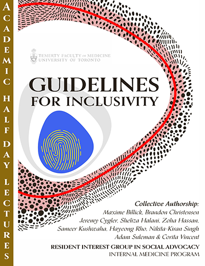 guidelines for inclusivity cover page