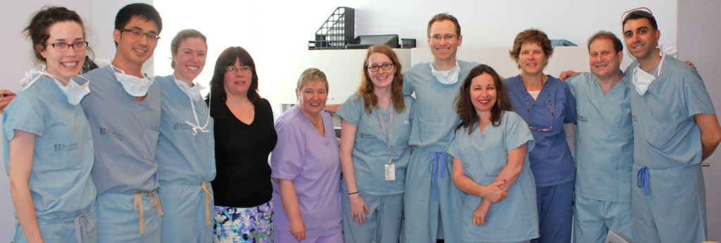 Photo of dermatologists, surgeons and Mohs team.