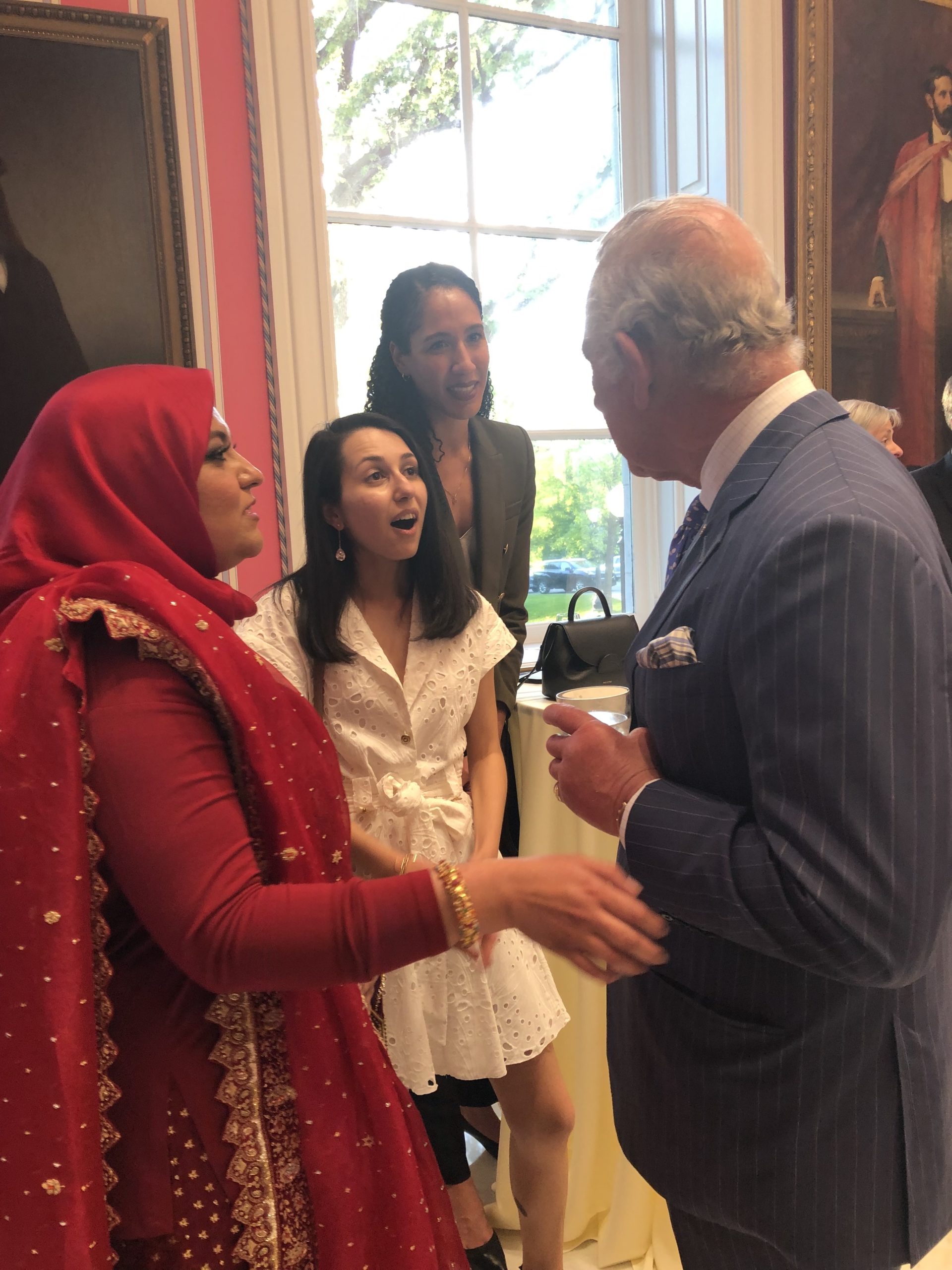 Prince charles with Dr. Ahmad