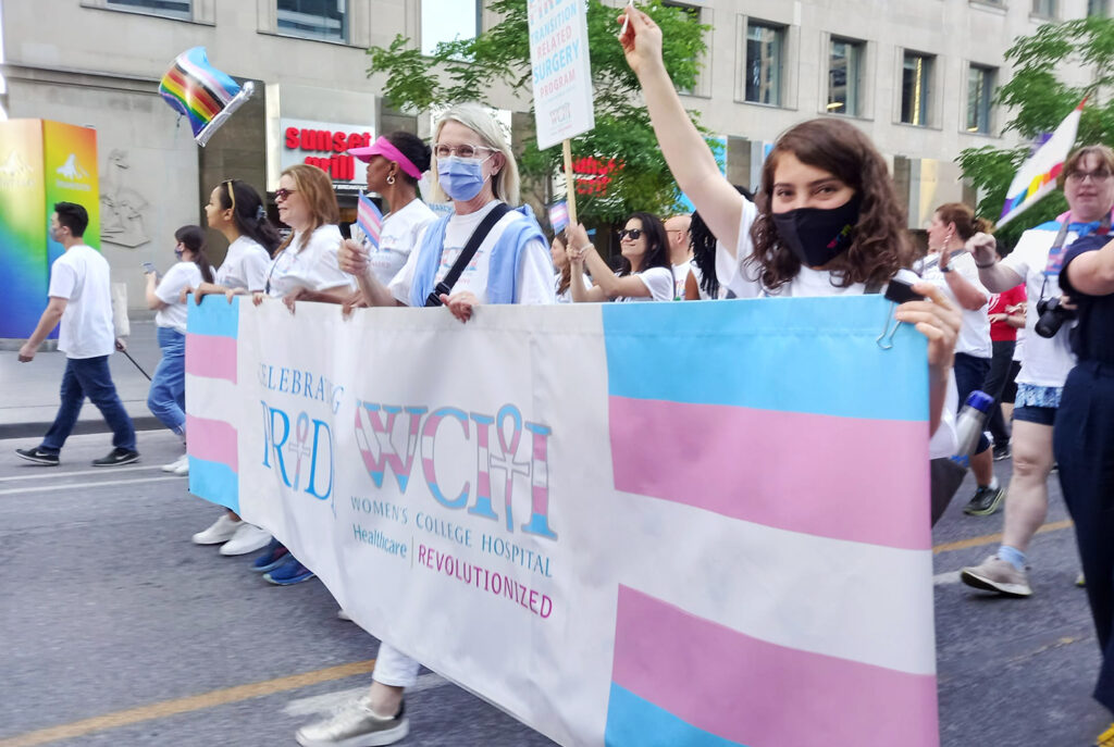 WCH Participating in the Trans March