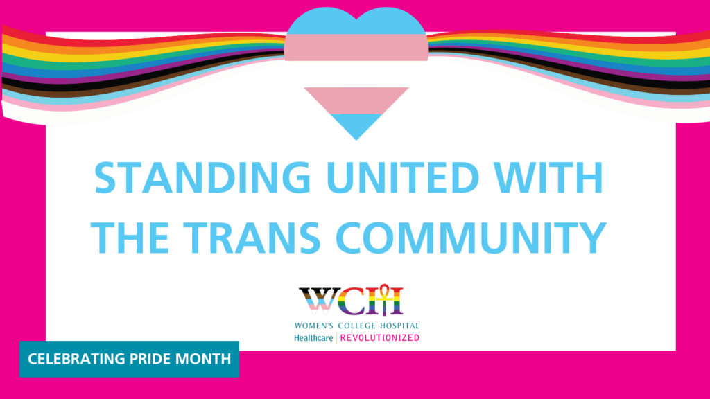 Standing United with the Trans Community