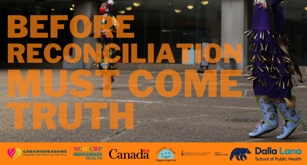 Before reconciliation must come truth. 